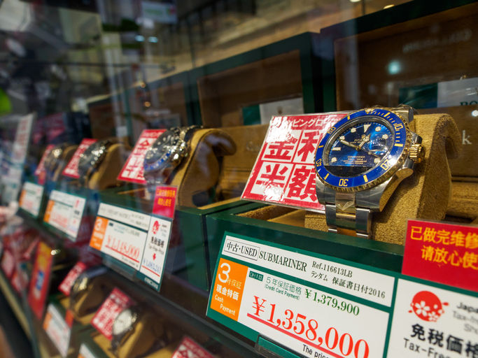 Rolex Display Submariner