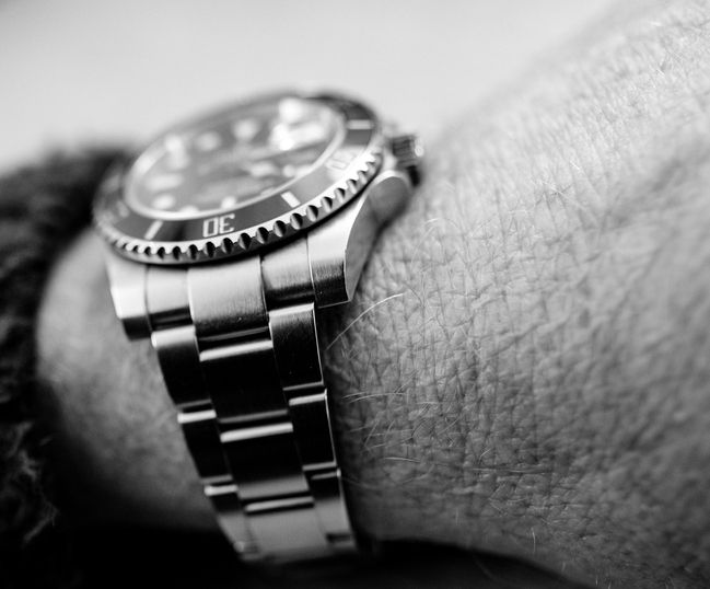 Rolex Sub on Wrist